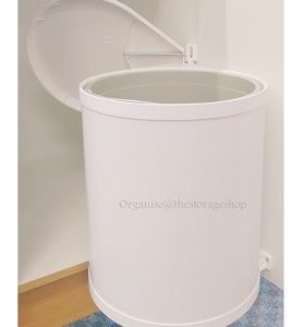 Hailo Kitchen Bin 15 litre Round Swing Out Bin (HA115 & HA115SS)