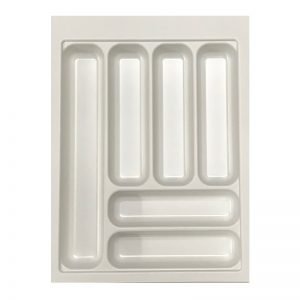 Cutlery Tray 355-400 w x 435-520 d White (W400)