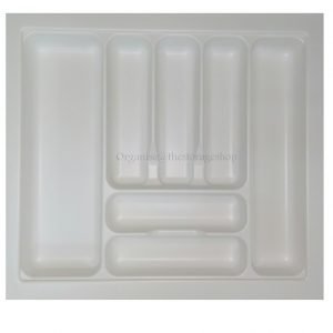 Cutlery Tray 500-600 w x 435-520 d White (W600)