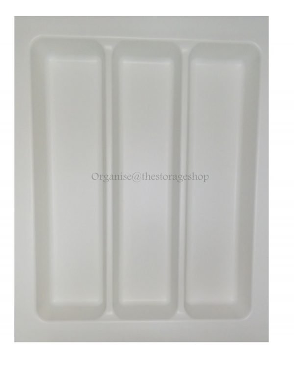 Utensil Tray 350-400mm w x 435-500mm d White (T445)