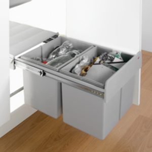 Wesco 32 litre Double Kitchen Bin (W32)