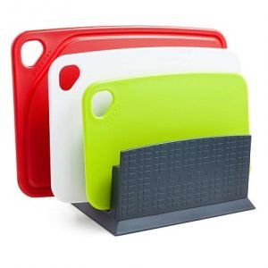 Scanpan- 4 Piece set Cutting Board With Stand (SH700)