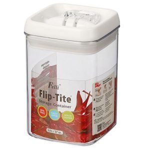Flip-Tite Square 10cm × 10cm × 15.2cm 800ml (9111)