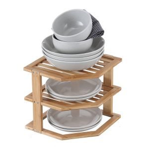 Bamboo Plate Stacker (9511)