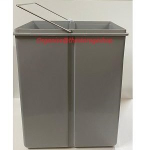 Wesco Waste Bin Bucket Only 10 Litre Grey (W10B) (Model number 7571003-1)