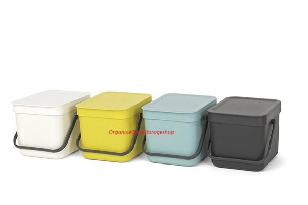 Sort & Go bin 6l - White (SH645) - Image 3