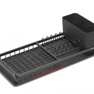 Brabantia Narrow Dish Drying Rack Dark Grey (SH950)