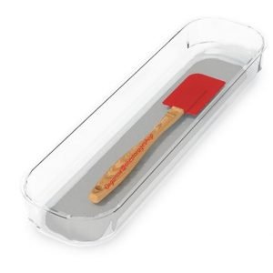 Madesmart Clear Soft Grip Tray 362x94x48mm