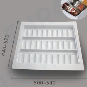 Spice Jar Inserts White (E600) 500- 540mm w x 440-520mm d