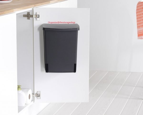 Built-in Binny 10L Rectangular Black (SH472)