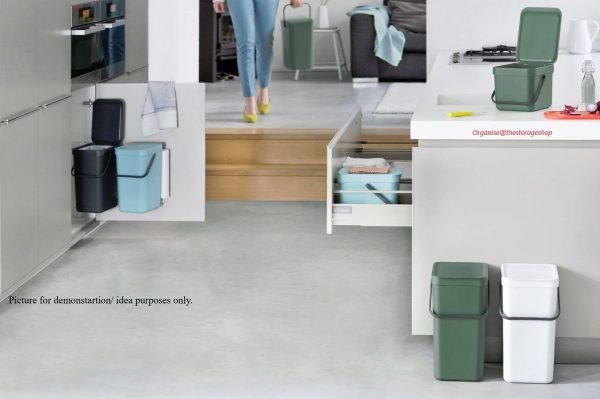 Brabantia Sort & Go bin 16l - Grey (SH636) - Image 4