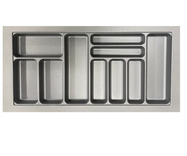Cutlery Tray 890-1000 W x 435-520 D Anthracite Black (B1000)