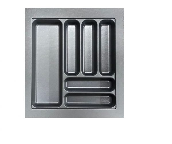 Cutlery Tray 400-450 w x 435-520 d Anthracite Black (B450)