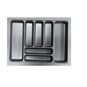 Cutlery Tray 590-700 w x 435-520 d Anthracite Black (B700)