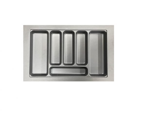 Cutlery Tray 590-700mm w x 370-440mm d  Anthracite Black (B700S)