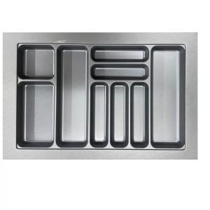 Cutlery Tray 700-800 w x 435-520 d Anthracite Black (B800)