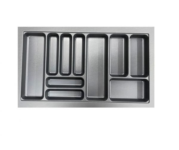 Cutlery Tray 790-900 w x 435-520 d Anthracite Black (B900)