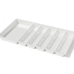 Utensil Tray 800-850mm w x 450-510mm d WHITE (W850W)