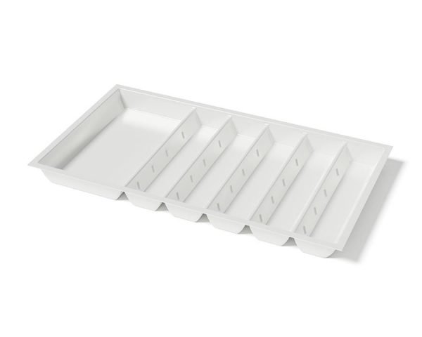 Utensil Tray 800-850mm w x 450-510mm d WHITE (W850W)