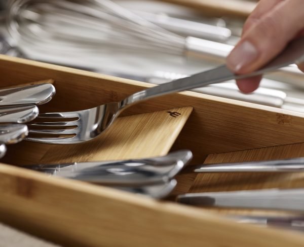 Drawer Storer Bamboo Compact Cutlery Organiser (J168) - Image 2