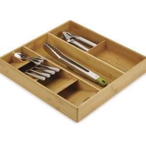 Drawer Store Bamboo Cutlery, Utensil & Gadget Organiser (J170)