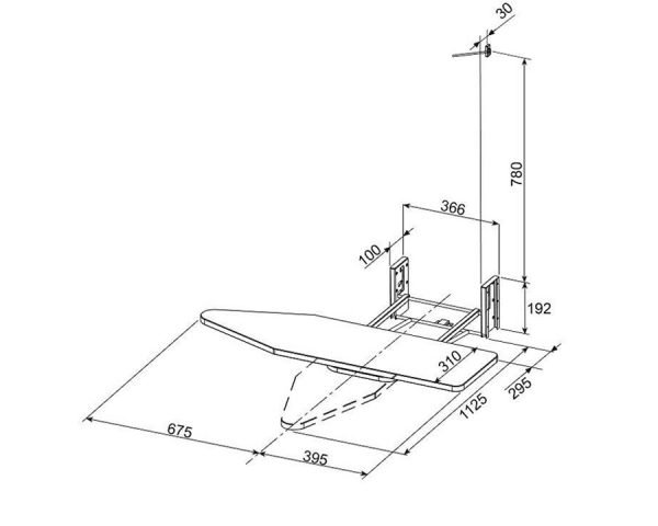 Robinhood Ironing Board (WR300) - Image 3