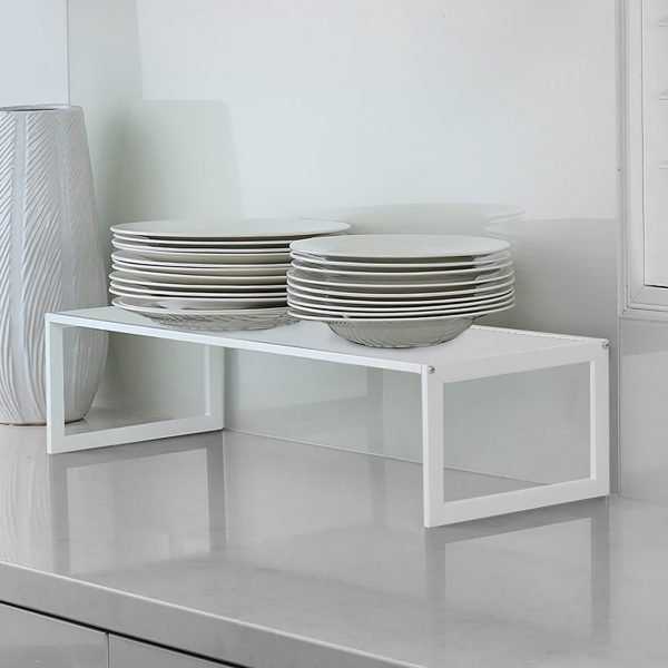 70CM WIRE SHELF WIDE WHITE (9643) - Image 2