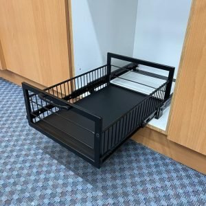 Pull out pantry black 295 (9710)