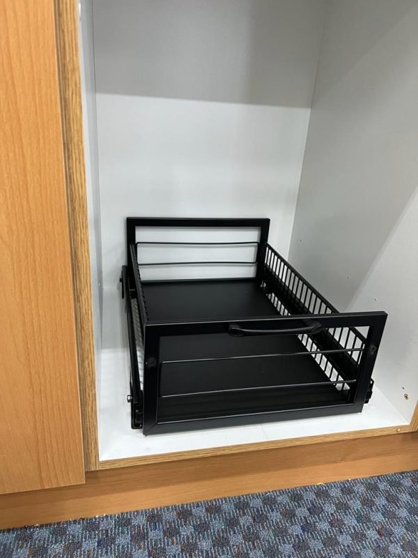 Pull out pantry black 295 (9710) - Image 7