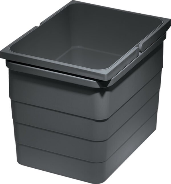 NINKA One2Five Waste Bin Systems, dark grey Hailo Hafele bins Replacement Bin Bucket